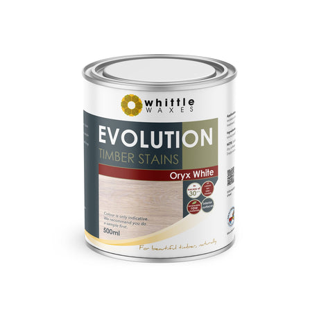 Whittle Waxes Evolution Colour Stain White Oryx