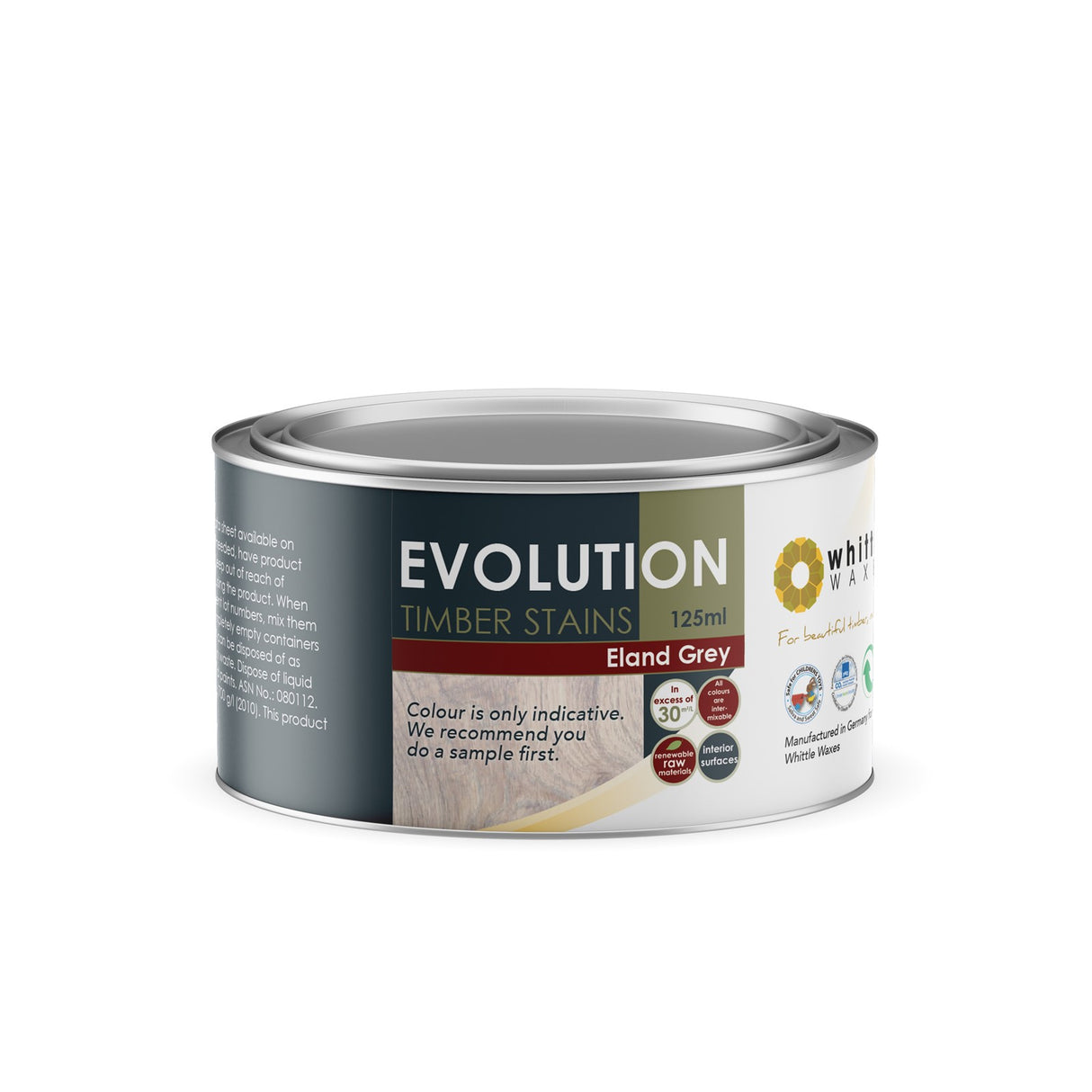 Whittle Waxes Evolution Colour Stain Eland Grey