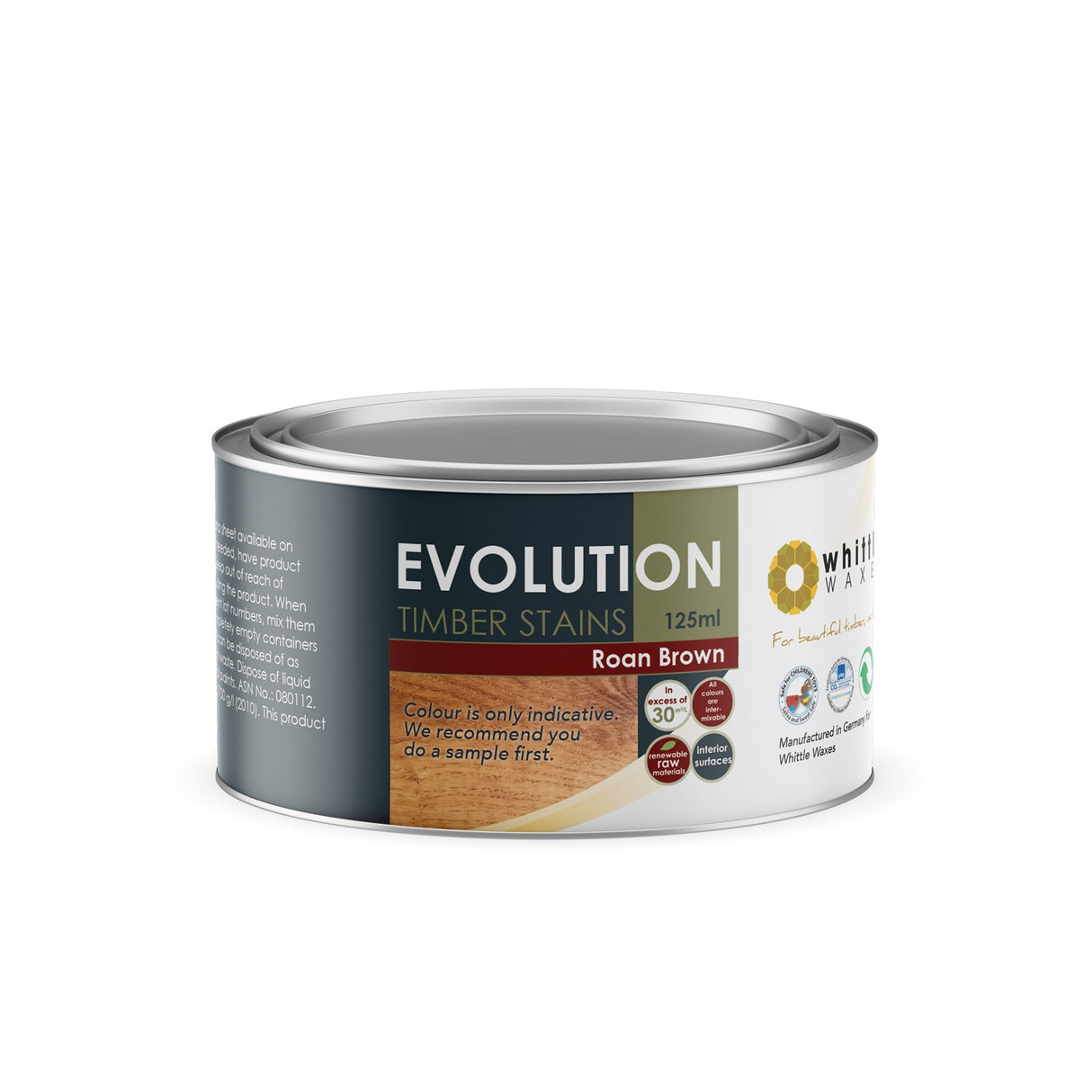 Whittle Waxes Evolution Colour Stain Roan Brown