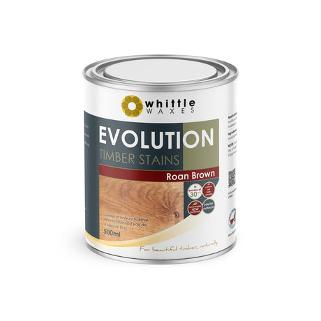 Whittle Waxes Evolution Colour Stain Roan Brown