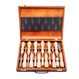 Baladonia Wood Carving Tools Starter Set of 12 with Storage Box