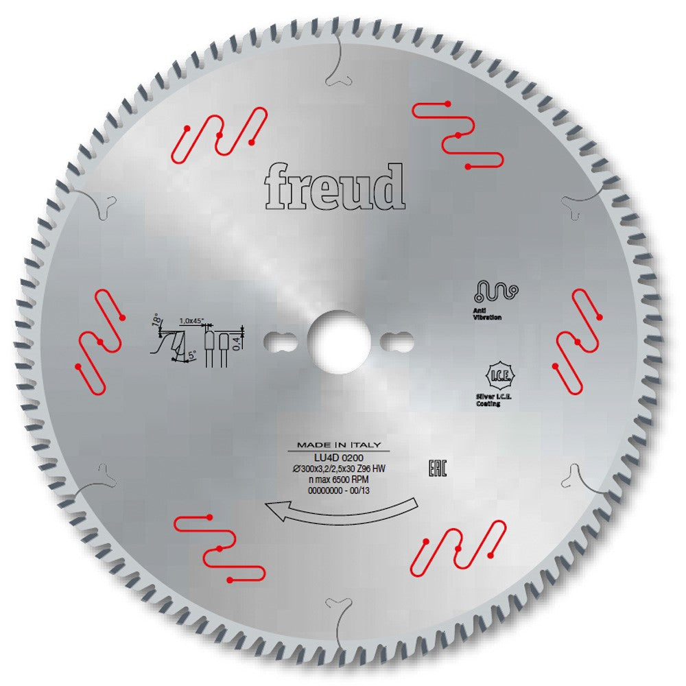 Freud Industrial Solid Surface Saw Blade 250mm Diameter 30mm Bore