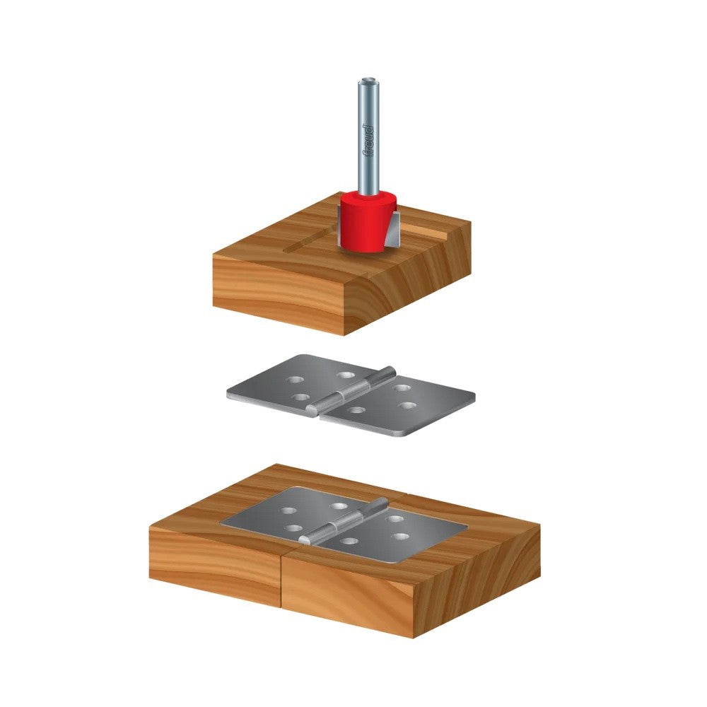 Freud Morticing Router Bits 1/4in Shank