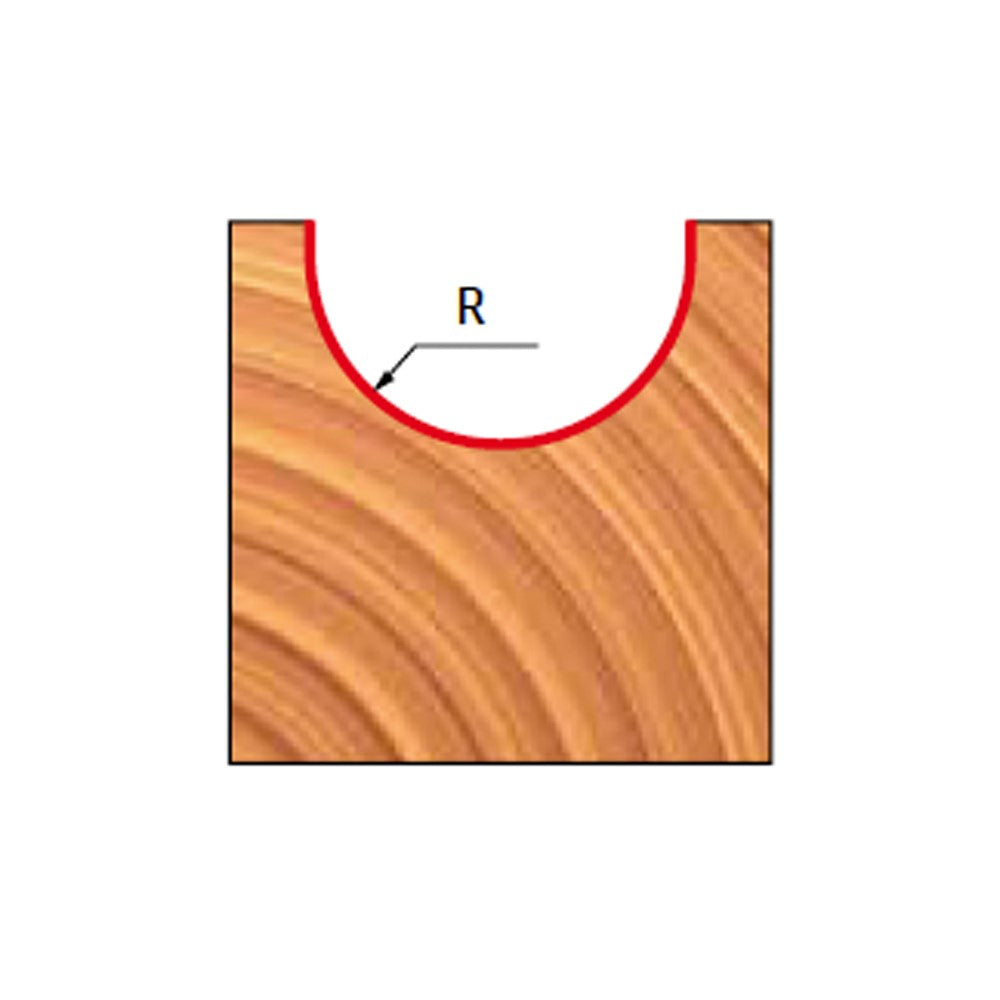 Freud Core Box and Round Nose Plunge Router Bits 1/4in Shank