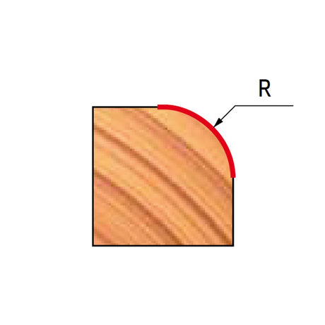 Freud Round Over Router Bits 1/4in Shank