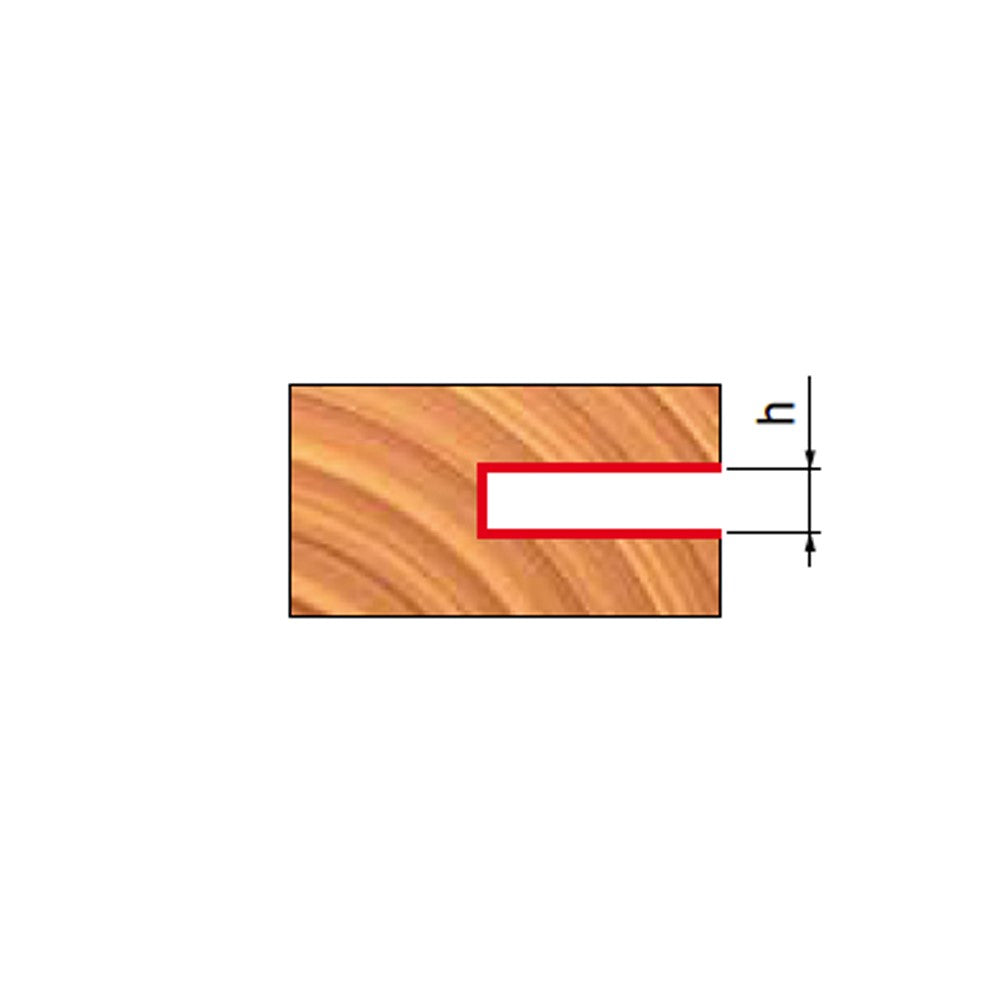 Freud Three-Wing Slot Cutter Router Bit Blades Only