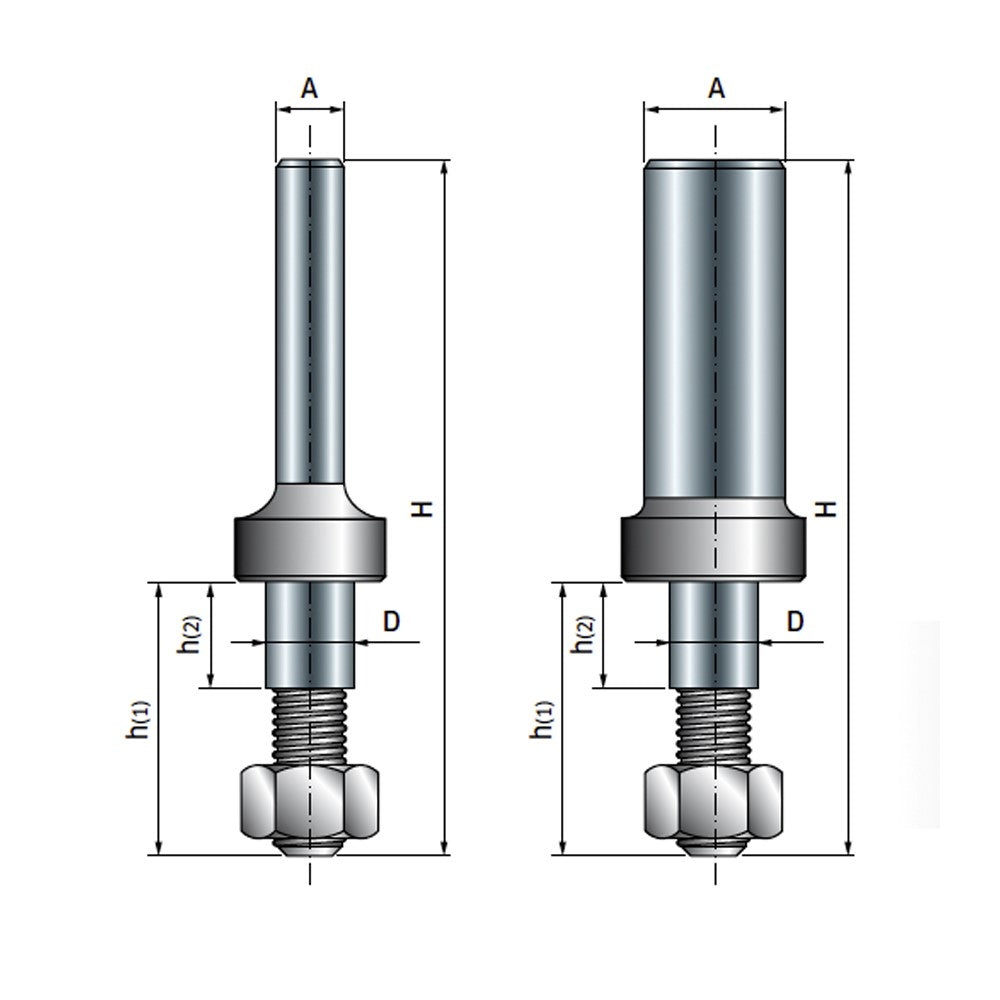 Freud Arbor for Slot Cutter Router Bit Blades 1/4in Shank