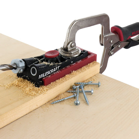 Milescraft Pocket Hole Jig 200 Set with Clamp and Screws