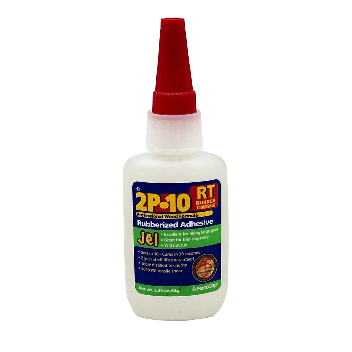 FastCap 2P-10 Rubber Toughened Jel Super Glue 63ml