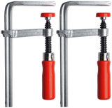 Bessey Set of 2 Steel Track Saw Clamps GTR Series 120mm Capacity