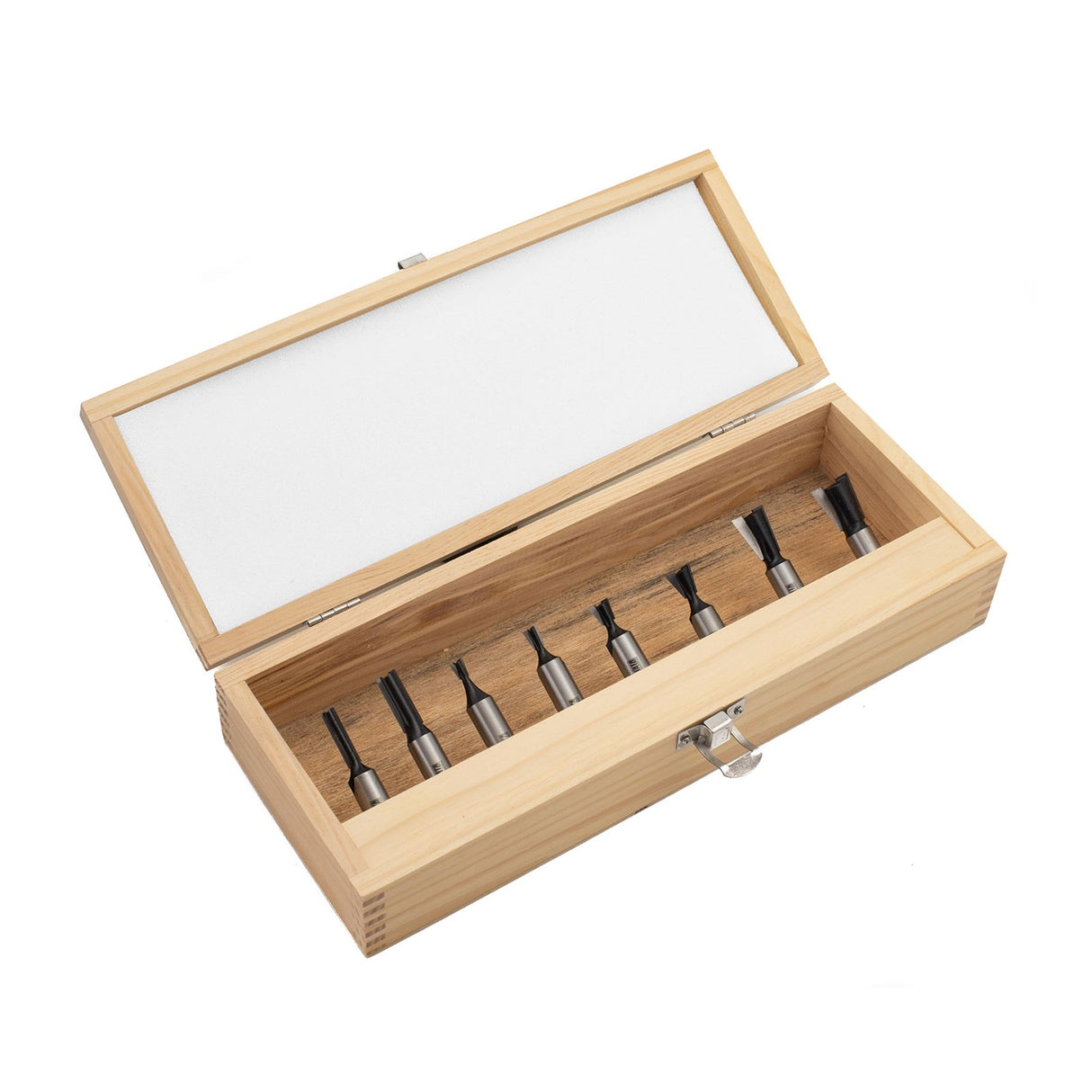 Torquata Set of 8 Dovetail Router Bits 1/2in Shank