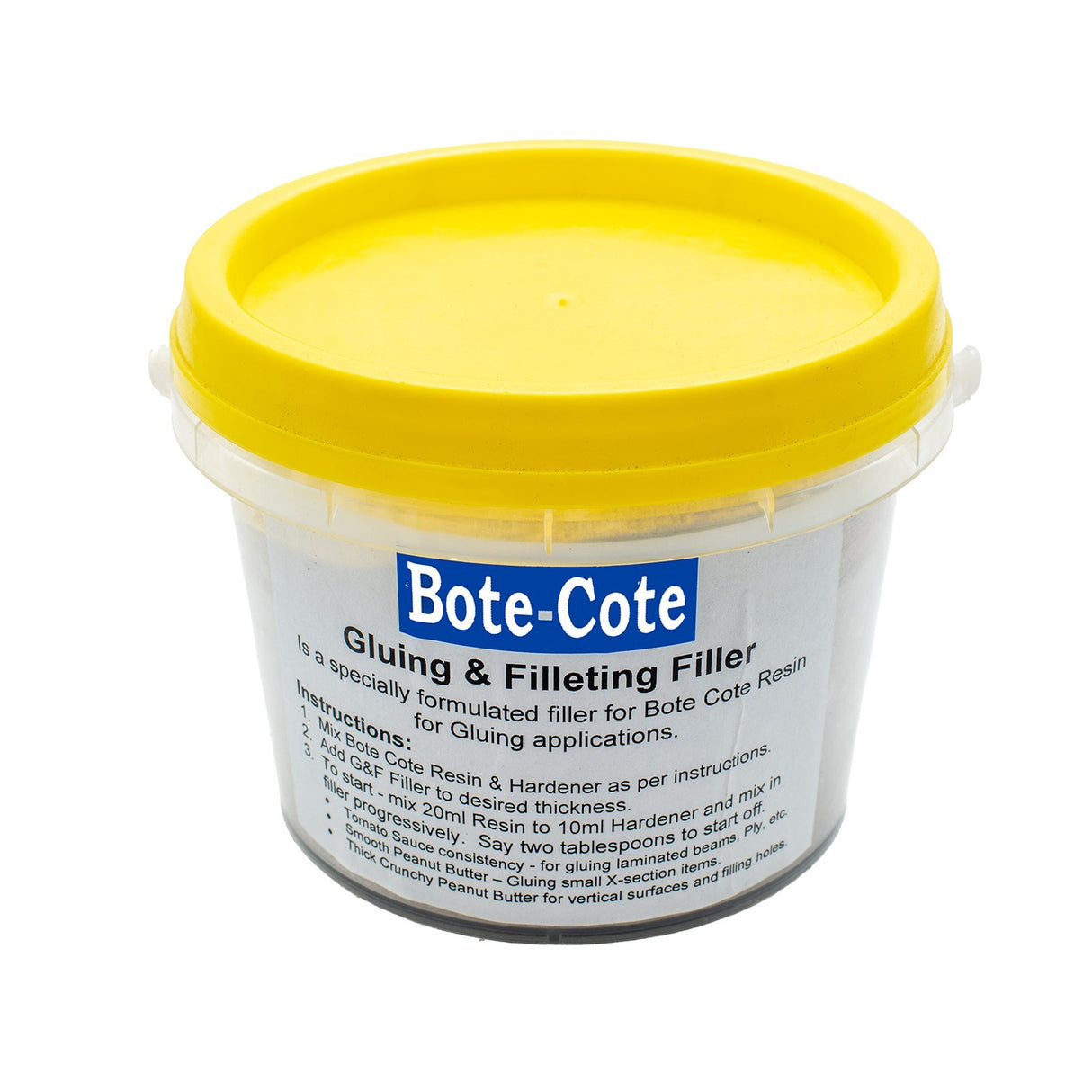 Bote-Cote Fillet and Glue Filler for Epoxy Resin