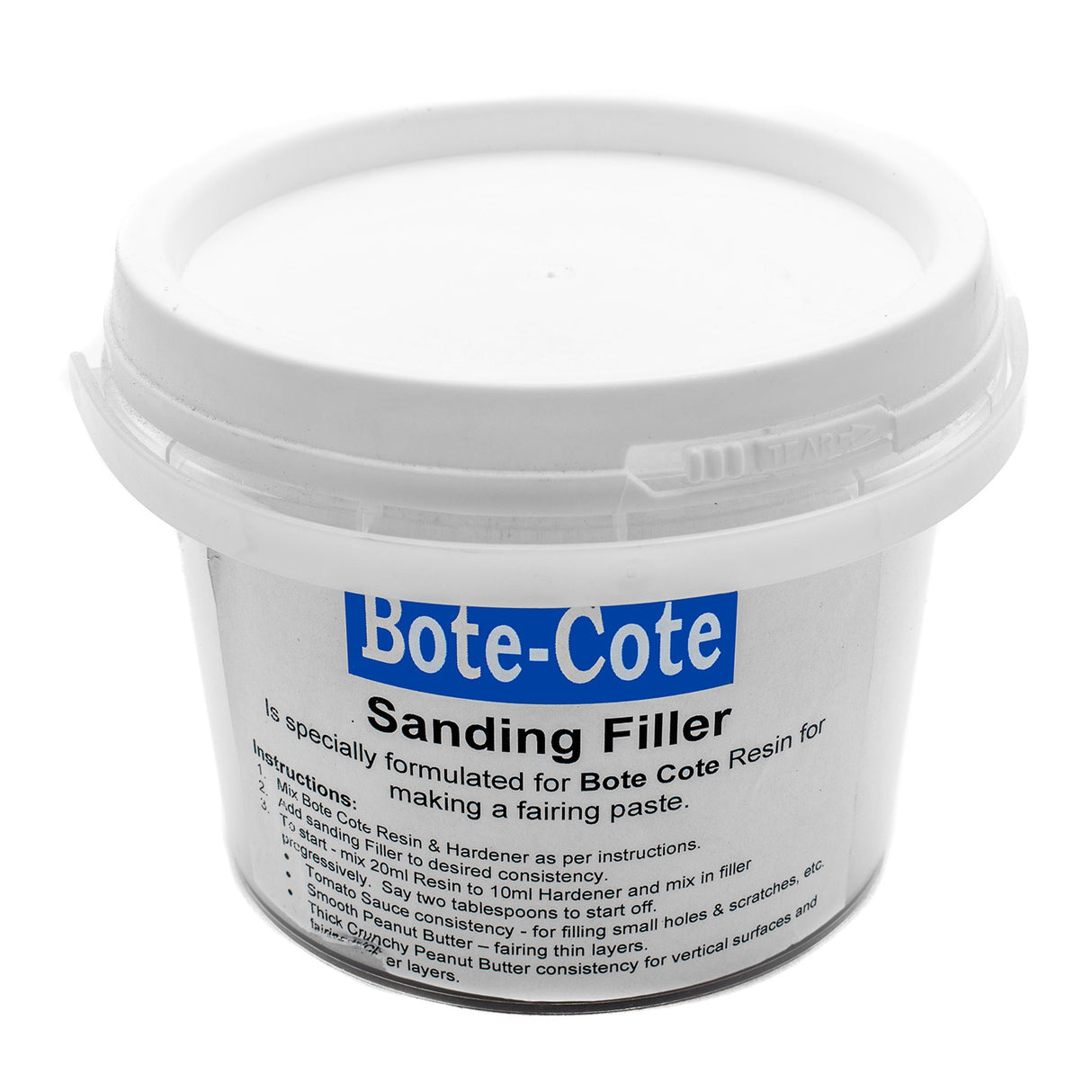 Bote-Cote Lightweight Sanding Filler for Epoxy Resin