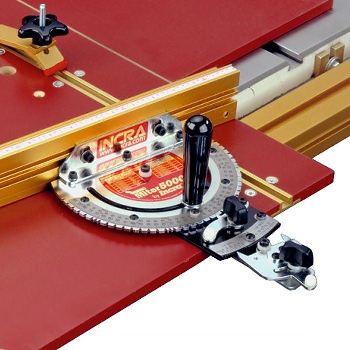 Incra Miter 5000 Deluxe Crosscut Sled System with Metric Adjustable Fence