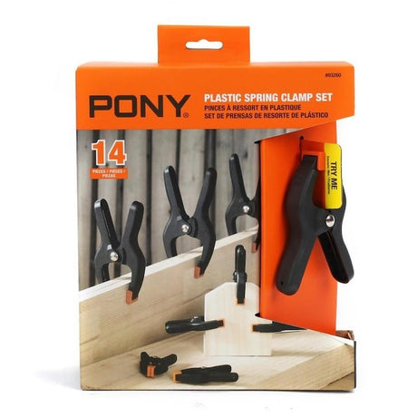 Pony Jorgensen Plastic Spring Clamp - Set of 14