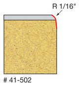 Freud Laminate Flush Trim Router Bit 1.6mm Radius 1/4in Shank