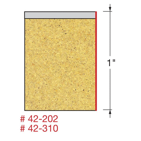 Freud Downshear Helix Flush Trim Router Bit 1/2in Shank