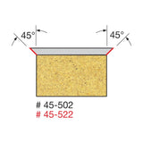 Freud Laminate Undercut Mitre Joint Router Bit 45 Degree Angle 1/4in Shank