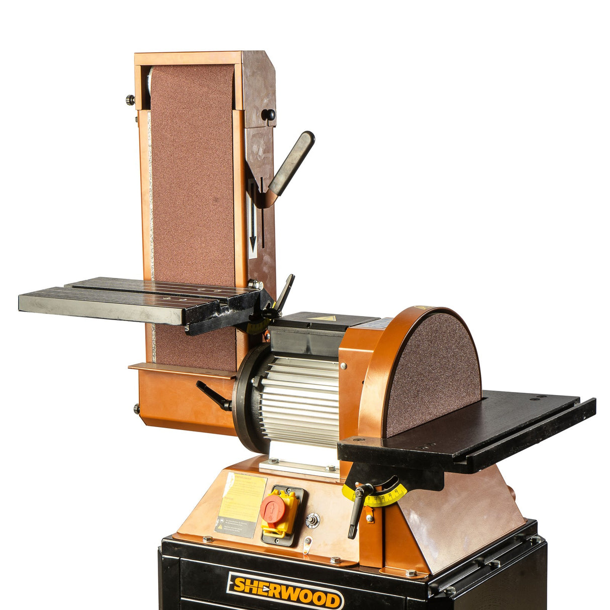 Sherwood 6 x 12in Belt and Disc Sander with Cabinet Stand 1100W