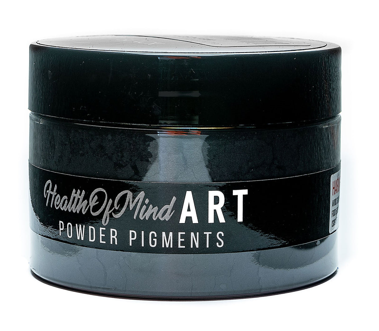 Health of Mind Art Pearlescent Pigment Mica Powder for Epoxy Resin - Jet Black 50g