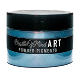 Health of Mind Art Pearlescent Pigment Mica Powder for Epoxy Resin - Metallic Blue 50g