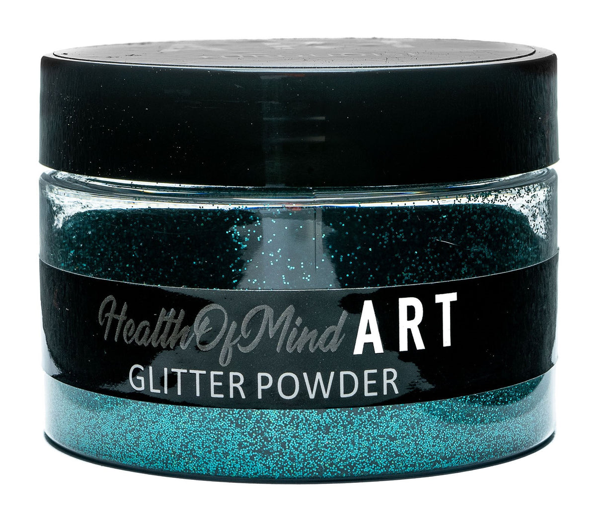 Health of Mind Art Metallic Glitter Powder for Epoxy Resin - Turquoise 50g