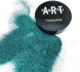 Health of Mind Art Metallic Glitter Powder for Epoxy Resin - Turquoise 50g