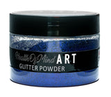 Health of Mind Art Metallic Glitter Powder for Epoxy Resin - Velvet Purple 50g