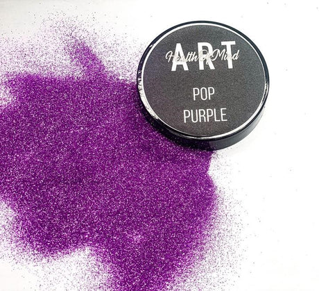 Health of Mind Art Metallic Glitter Powder for Epoxy Resin - Pop Purple 50g