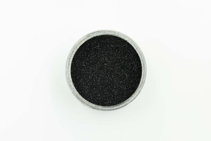 Health of Mind Art Metallic Glitter Powder for Epoxy Resin - Black 50g