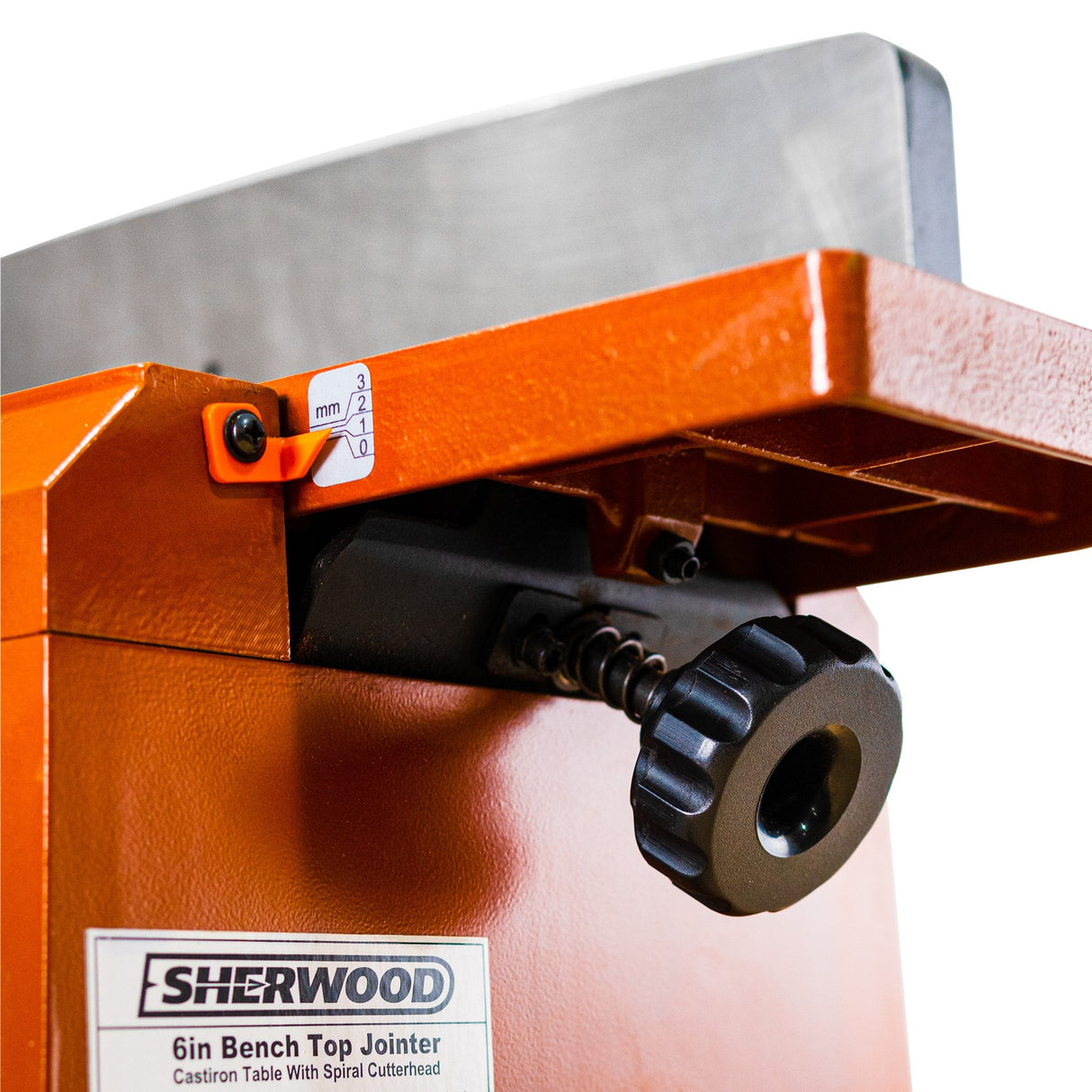 Sherwood 6in Bench Top Jointer with Helical Spiral Head 2HP