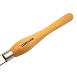 Torquata Skew Chisel with Rolled Edges & Radius Grind 19mm M2 HSS Woodturning Tool