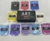 Health of Mind Art Pearlescent Pigment Mica Powders for Epoxy Resin - Assorted Colour Pack 10 x 10g Bags