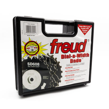 Freud 8in Dial-a-Width Stacked Dado Set 5/8in 15.9mm Arbor