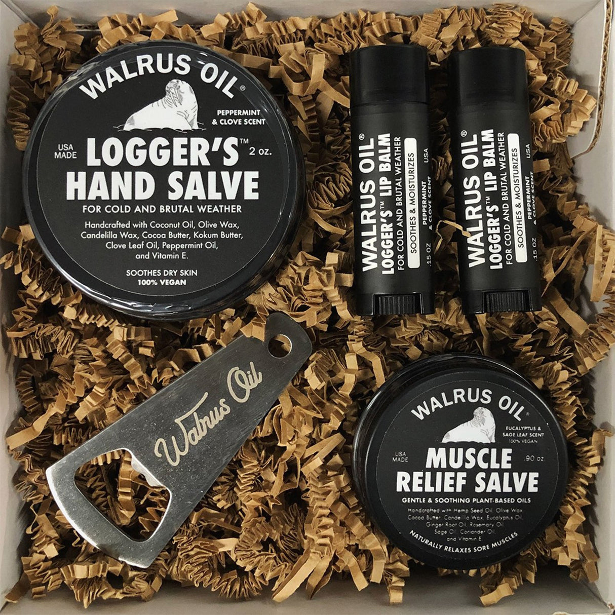 Walrus Oil Loggers Gift Set