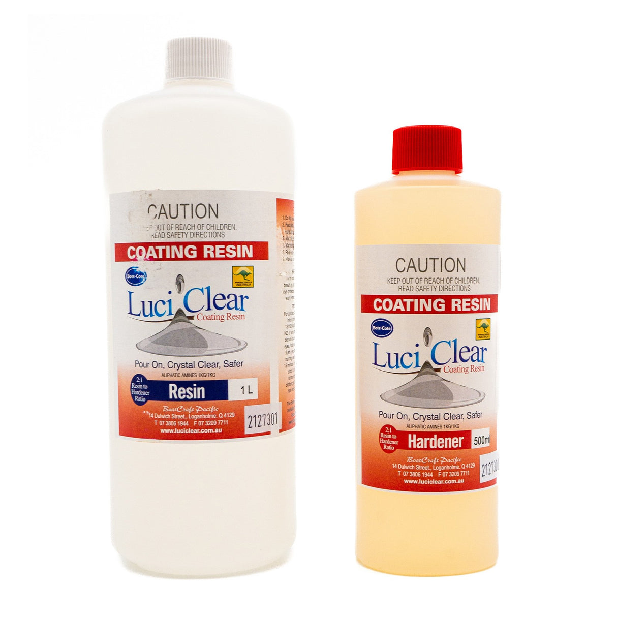 Luci Clear Coating Resin for Clear Wood Finishing