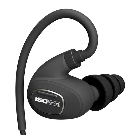 ISOtunes PRO 2.0 Bluetooth Noise-Isolating Earbuds - Matte Black Headphones