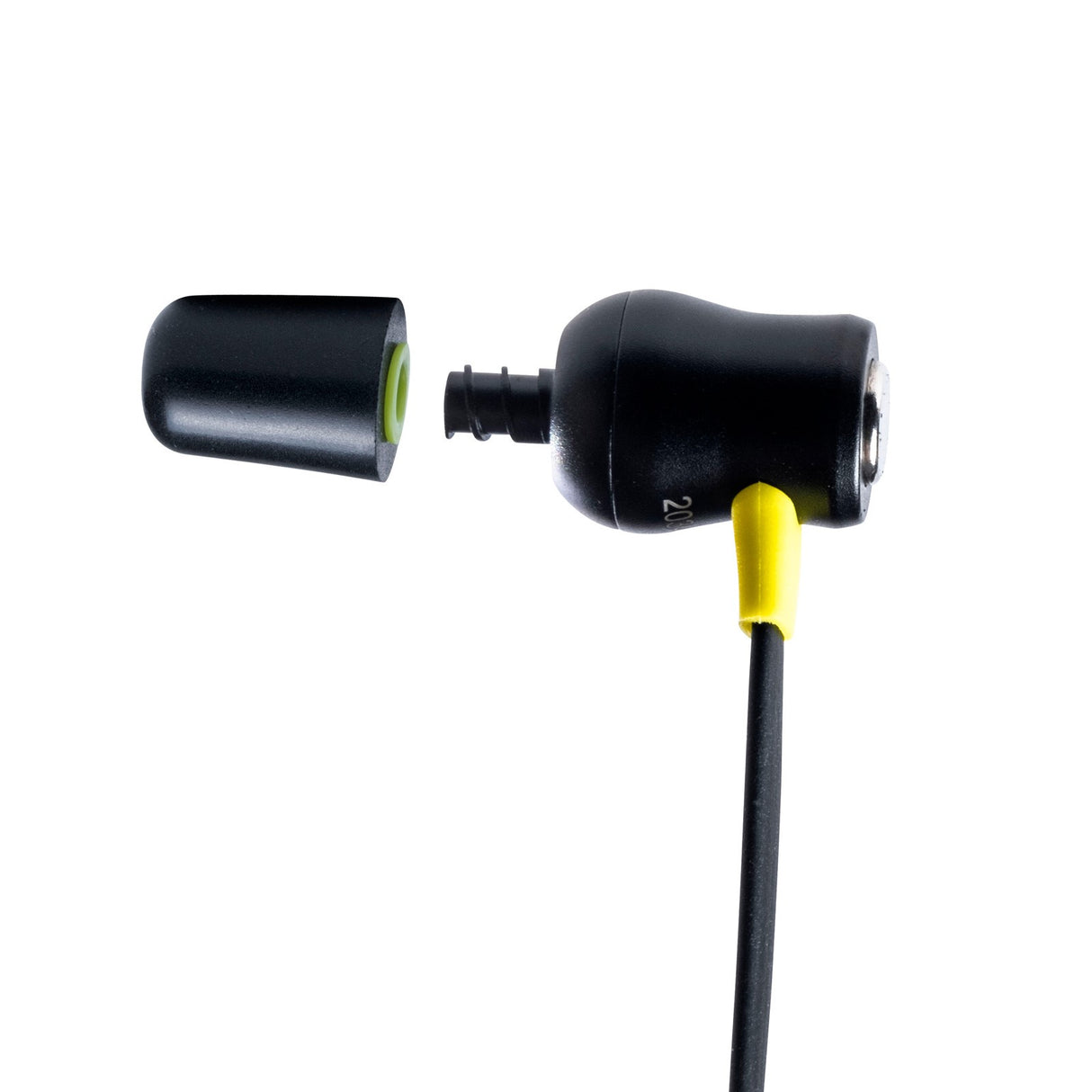 ISOtunes XTRA 2.0 Bluetooth Noise-Isolating Earbuds - Yellow/Black