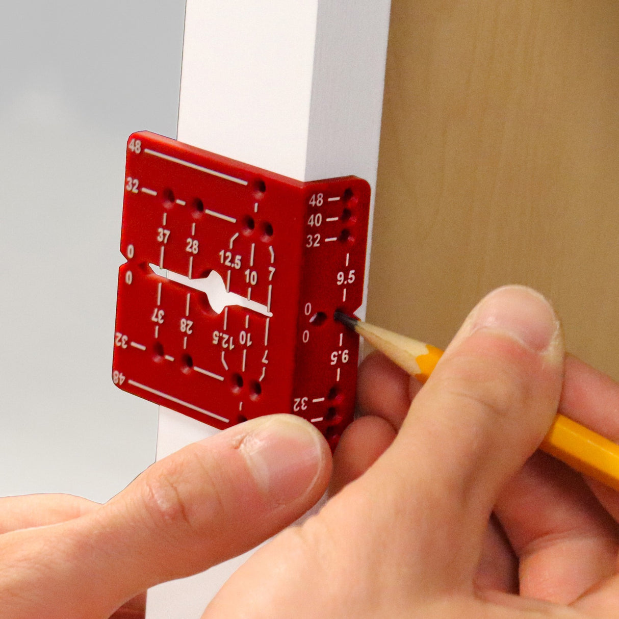 Milescraft Drilling Jig for European Door Hinge Installation