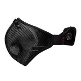 RZMask M2 Dust Face Mask Breathable Mesh Black with Replaceable Filters