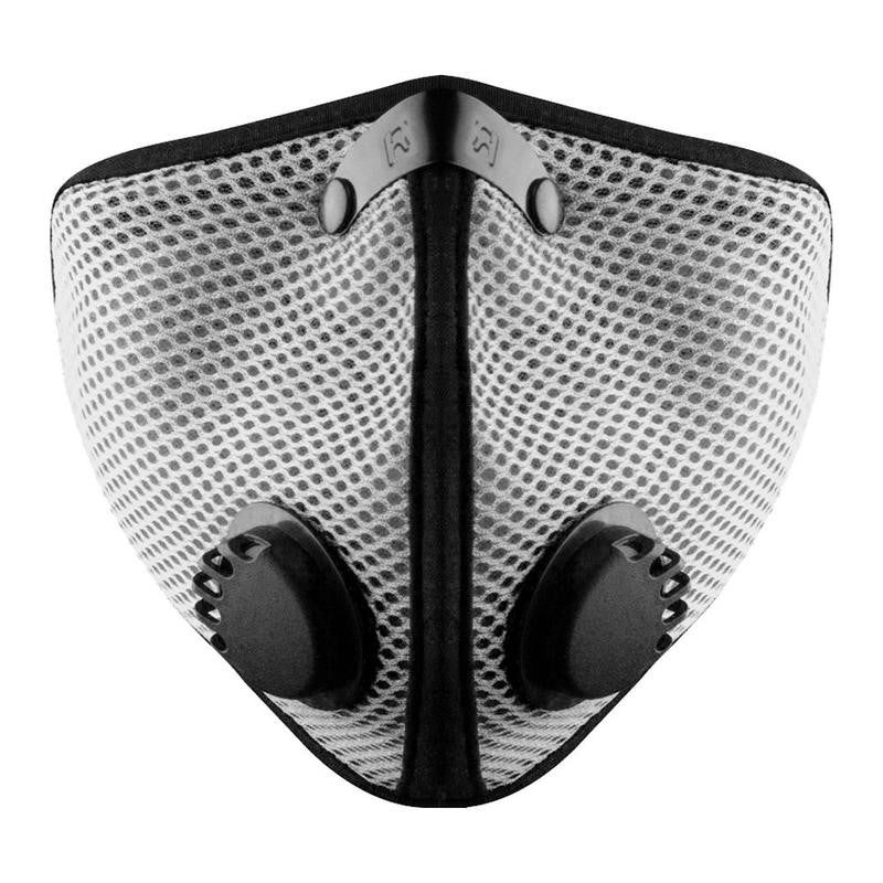 RZMask M2 Dust Face Mask Breathable Mesh Titanium with Replaceable Filters