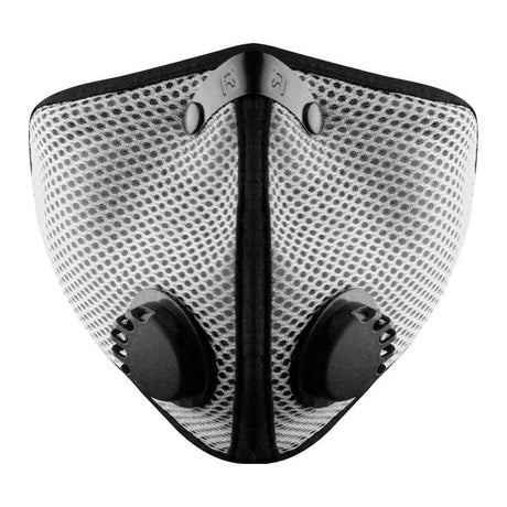 RZMask M2 Dust Face Mask Breathable Mesh Titanium with Replaceable Filters