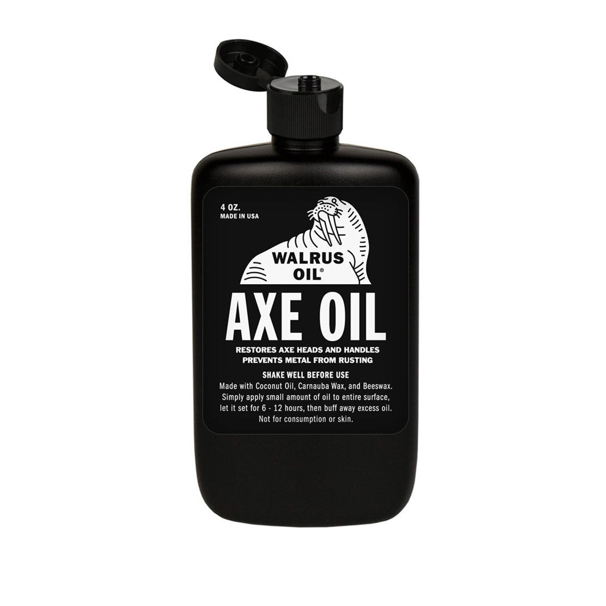 Walrus Oil Axe Oil Rust Prevention for Axes 4oz