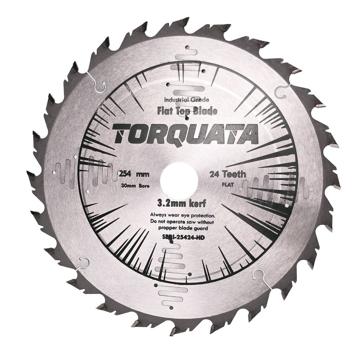 Torquata Heavy-Duty Rip Cut Circular Saw Blade 254mm Diameter 30mm Bore