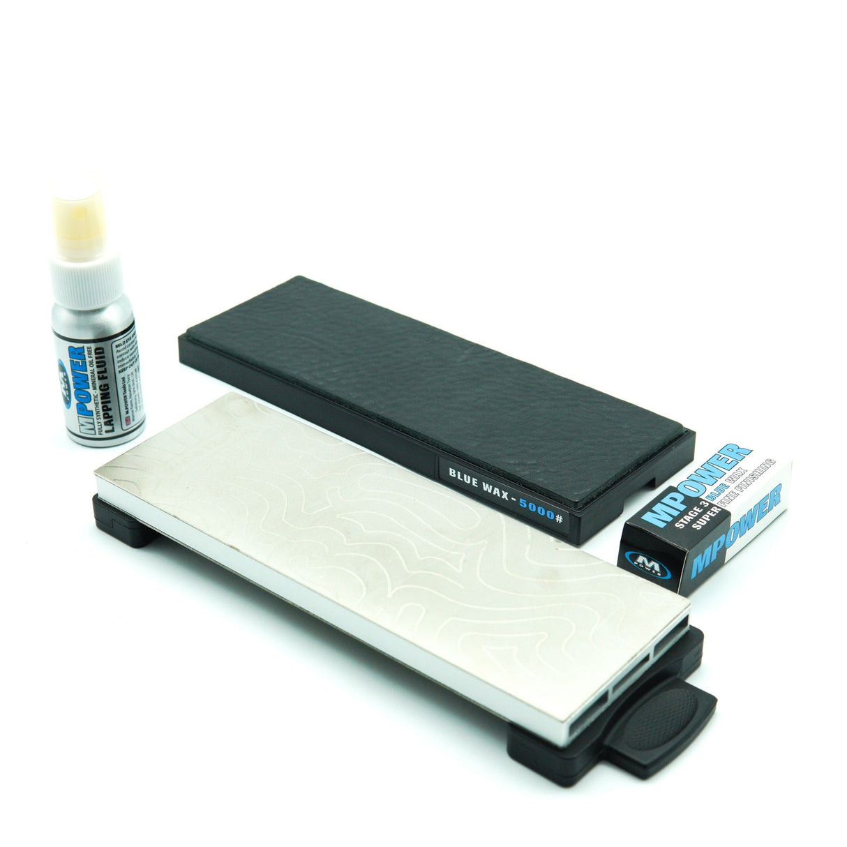 MPOWER Double-Sided Diamond Sharpening Stone 300/1200 Grit Complete Set