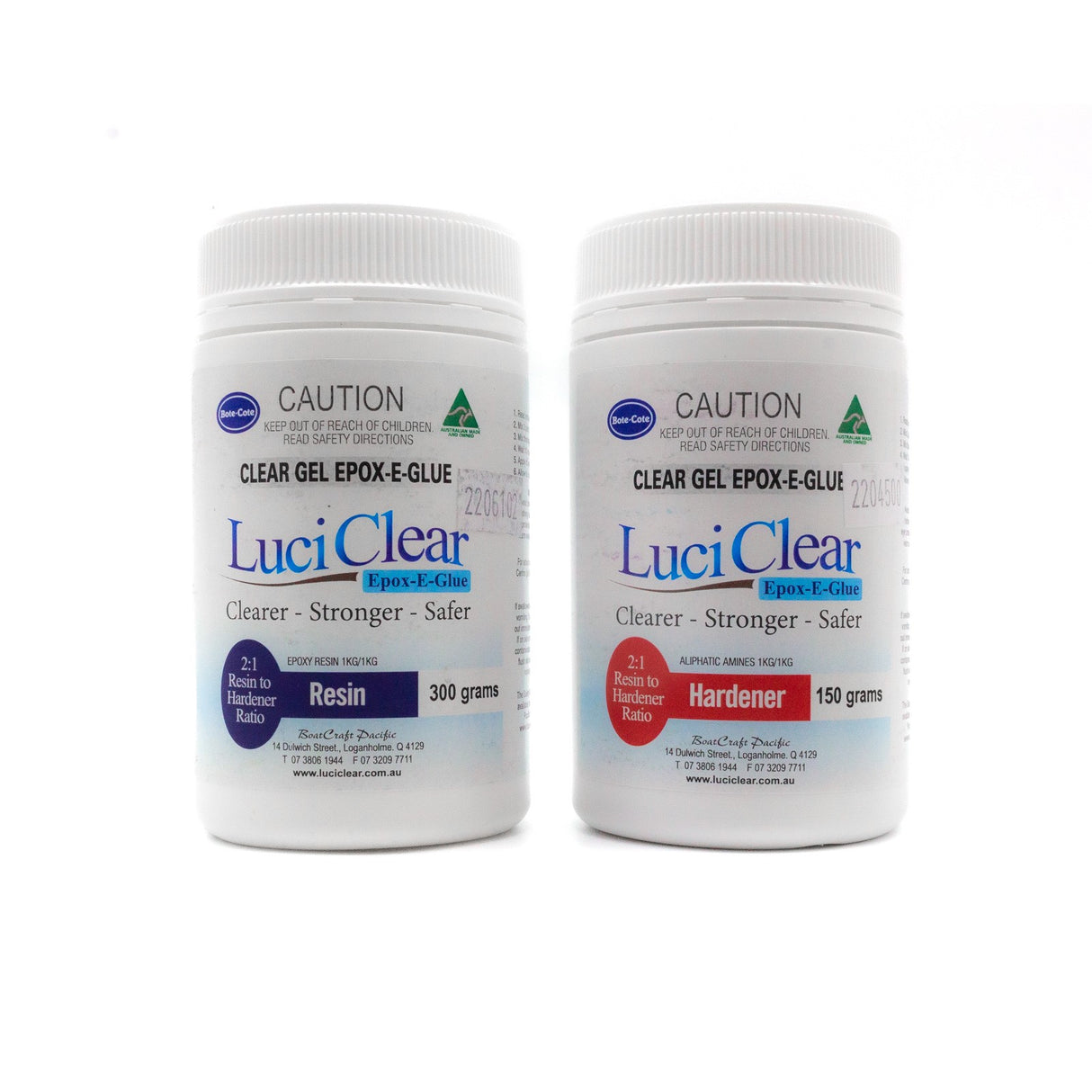 Luci Clear Gel Epox-E Glue Epoxy Resin Adhesive