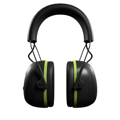 ISOtunes Air Defender Bluetooth Earmuffs - Black/Green Headphones