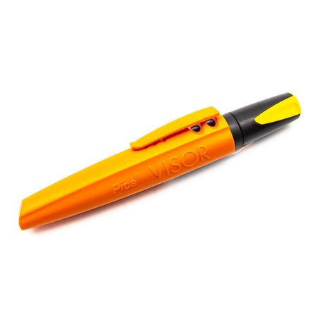 PICA Visor Permanent Long-life Industrial Yellow Marking Crayon