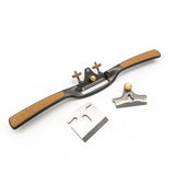 Melbourne Tool Company Flat Sole Spokeshave Ergonomic Handles HSS Blade