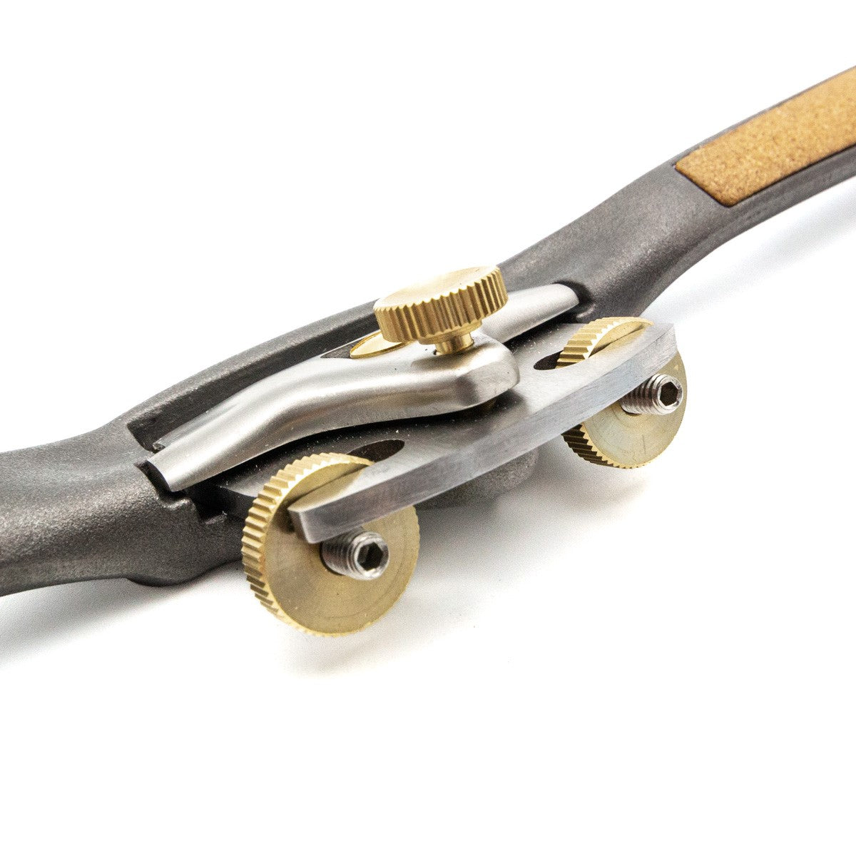 Melbourne Tool Company Round Sole Spokeshave Ergonomic Handles HSS Blade